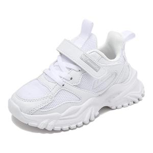 Низкие, амортизирующие, износостойкие детские кроссовки для повседневной носки WARRIOR, белый