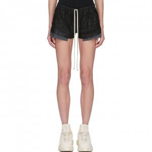 Rick Owens DRKSHDW Шорты Denim Fog 'Black'