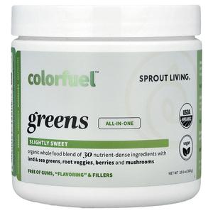 Sprout Living, Colorfuel  Greens, 300 г (10,6 унции)