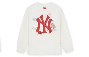 Толстовка New York Yankees SS26 для детей от 3 до 7 лет Mlb Kids, айвори белый