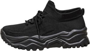 Женские слипоны Легкие комфортные кроссовки Повседневные дышащие обувь для ходьбы Мягкая подошва Спортивная обувь Нескользящие кроссовки для бега и тренировок с низкой посадкой Generic, Black