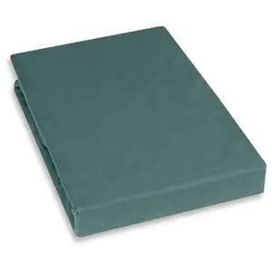 Простыня на подгонке кайори «Кай», 100% хлопковый сатин Kayori, антрацит