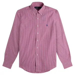 Polo Ralph Lauren Розовая мужская рубашка