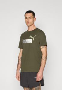 Спортивная футболка Puma ESS LOGO, Dark Olive/Olive