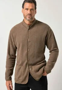 Кардиган flexnamic с кнопками Jp1880, Khaki Brown