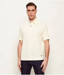 Полюс loose fit Emporio Armani, кремовый