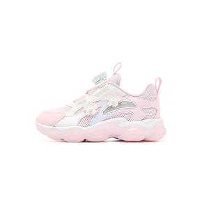 Детские кроссовки для дошкольников QIAODAN, белый/розовый