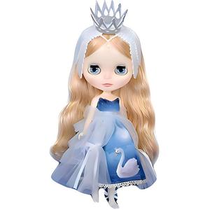 Кукла Odette lake Of Tears с шарнирными соединениями BLYTHE, белый Swan Story