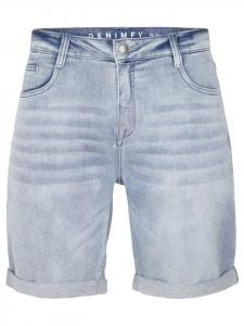 Шорты DENIMFY Short DFAri regular/straight, синий