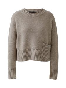 Свитер дымчато-серого цвета Oui