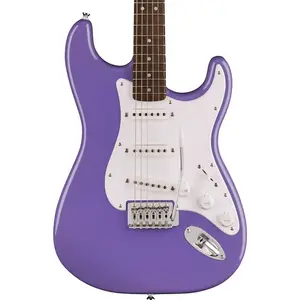 Электрогитара Squier Sonic Stratocaster, гриф из лауреля, белый пикгард, ультрафиолет
