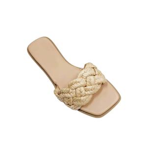 Женские сандалии Living The Good Life из рафии в натуральном цвете CCOCCI