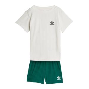 Adidas Originals Футболка Regular Wide Rib в белом цвете