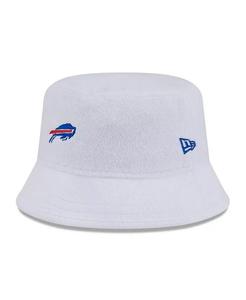 Мужская белая шляпа-ведро Buffalo Bills Court Sport Terry New Era