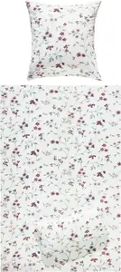 Постельное белье баклажаново-лиловый 1x 155x220 см + 1x 40x80 см REDBEST