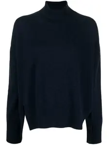 Джемпер с боковыми разрезами Barrie, синий