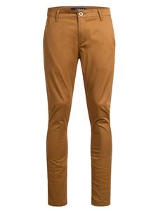 Узкие брюки-чинос Indumentum, Cognac