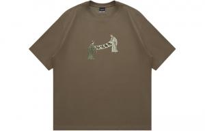 Футболка мужская CLOT, коричневый