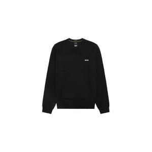 Мужской свитер Hugo Boss Momentum-X с круглым вырезом, черный