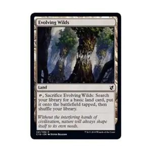 CCG Развивающиеся дикие животные (клавиша C), MTG - Commander 2019