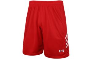Юнисекс баскетбольные шорты красные Under Armour