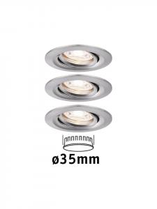 Встраиваемый светодиодный светильник Nova Mini, базовый комплект, поворотный Paulmann