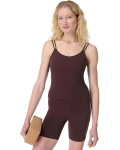 Топ Sweaty Betty Ultimate Studio Strappy Tank, цвет Sable Brown