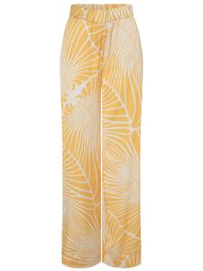 Широкие брюки Ana Alcazar Zeani, желтый