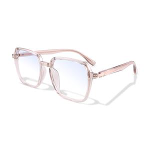 Неправильной/Многоугольной Формы Очки Унисекс PULAIS, Мечтательный Прозрачный Чайно-Коричневый