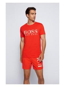 Футболка оранжевого цвета BOSS