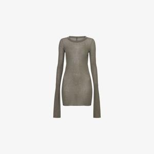 Топ Rick Owens с длинными рукавами, хаки