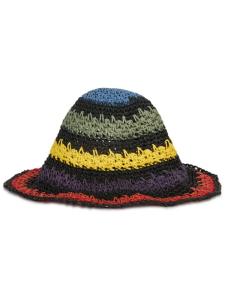 Соломенная шляпа от солнца Ruslan Baginskiy, черный