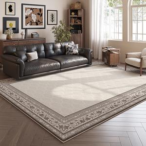 Budis Ковер 160х230 см для гостиной в винтажном французском стиле, водонепроницаемый, устойчивый к пятнам, с цветочным узором