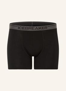 Функциональное нижнее белье anatomica, шорты-боксеры из шерсти мериноса icebreaker, черный