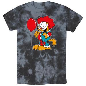 Мужская футболка с рисунком Garfield The Cat Clown Bombard Marvel, цвет Black Charcoal