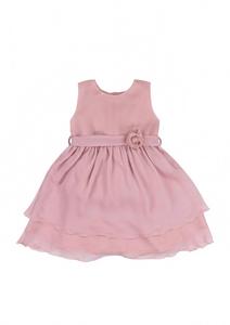 Платье для девочки из органзы цвета пыльно-розового Emc, розовый