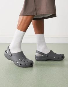 Сабо Crocs Unisex Classic в цвете «сланцево-серый»