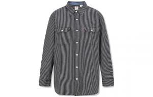 Футболка мужская Levi's черно-белая полоска мультиколор