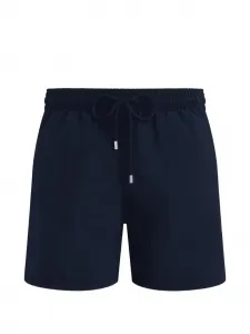 Плавательные шорты с кулиской и накладными карманами Vilebrequin, синий