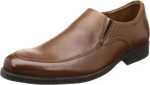 Мужские лоферы Clarks Whiddon Step, Dark Tan Lea