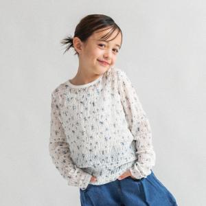 Футболка с длинными рукавами Pokopoko Branshes, цвет Saxophone