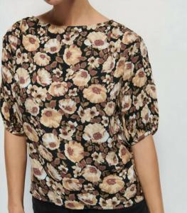 Топ Luisa Drape в ночном цвете Nation LTD, цвет night floral