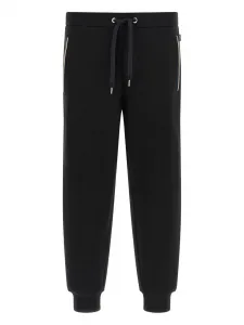 Спортивные брюки с полосатыми вставками Boss, черный