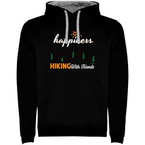 Худи Kruskis Hiking Nature Two-Colour, черный