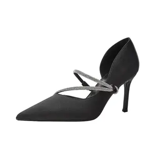 Boldi Kuki Женские туфли на высоком каблуке, цвет: черный/абрикосовый/темно-красновато-фиолетовый