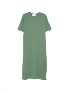 Платье миди с круглым вырезом BOMPARD, зеленый