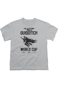Футболка с коротким рукавом для детей "Кубок мира Гарри Поттера" Gildan, Athletic Heather