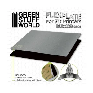 Гибкая пластина - 202x128 мм, 3D Printing Supplies (Green Stuff World)