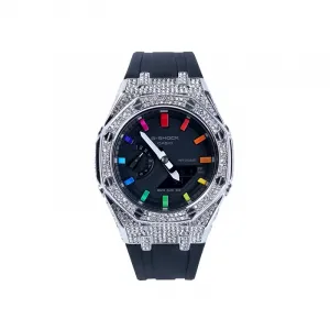 CASIO Часы Unisex Liquid Crystal/Analog Dual Display Series Black Watch