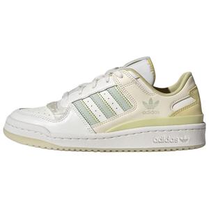 Adidas Originals Женские кроссовки для скейтбординга FORUM с низким верхом, устойчивые к истиранию, ярко-белые